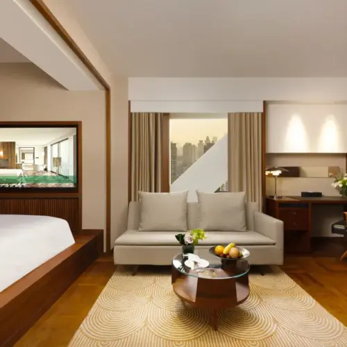 Memory Of Shanghai Tatami Double Bed Room